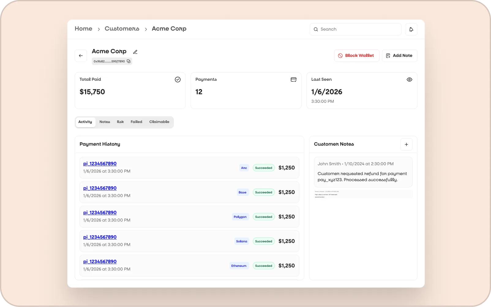 Insfers refund wizard showing direct refund and claimable refund method selection